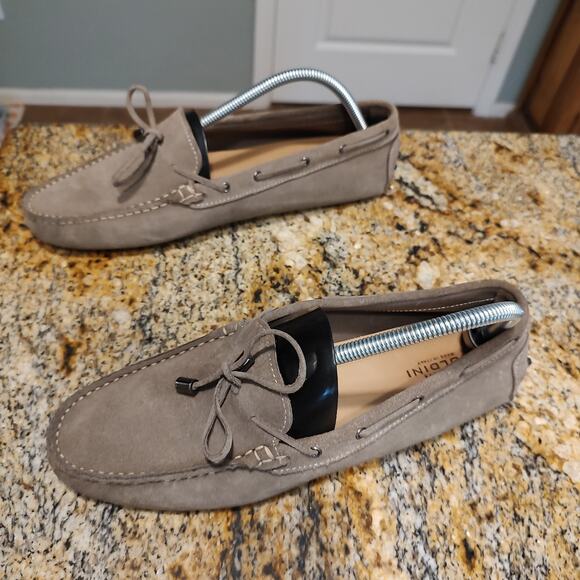 Soldini Women's Suede Loafers Size 10.5 or 42 #20473 Made in Italy - Picture 6 of 13